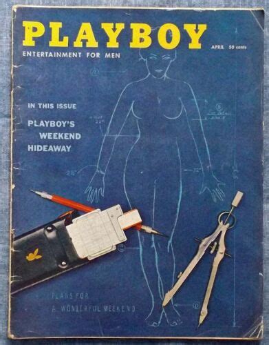 Playboy Magazine April 1959 vol.6, no.4